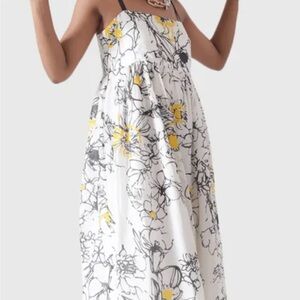 Anthropologie chrysanthemum maxi Dress (nwot) 1x